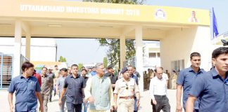 page3news-Chief Minister Trivandrum Singh Rawat inspected the preparations for the investors summit.