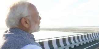 page3news-PM Modi Inaugurated India's Longest Railroad Bridge In Assam's Bogibeel