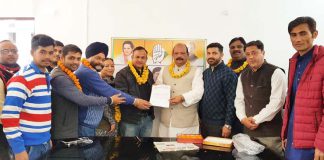 page3news-In conjunction with Metropolitan Congress President Lalchand Sharma, the office bearers of Congress Mahanagar Sahal Media Department