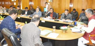 page3news-CM Trivendra Singh Rawat holding review meeting