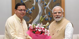 CM Dhami meets PM: