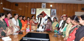 State Mahila President Morcha met CM