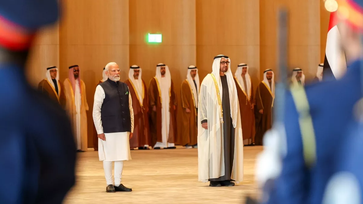 PM Modi UAE Visit