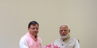 CM Dhami Meet PM 