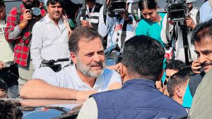 Rahul Gandhi Sambhal Visit