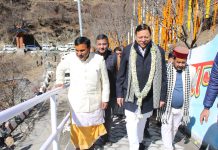 CM Visit Harshil